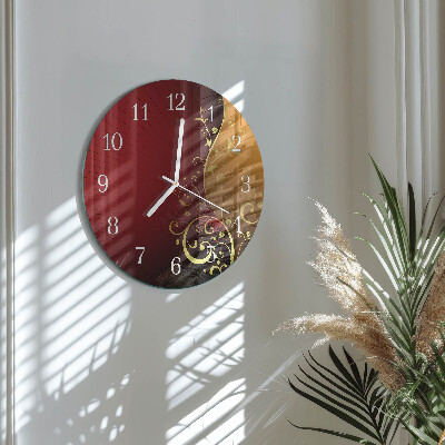Round wall clock Abstraction