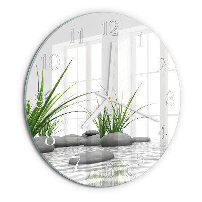 Round wall clock Stones