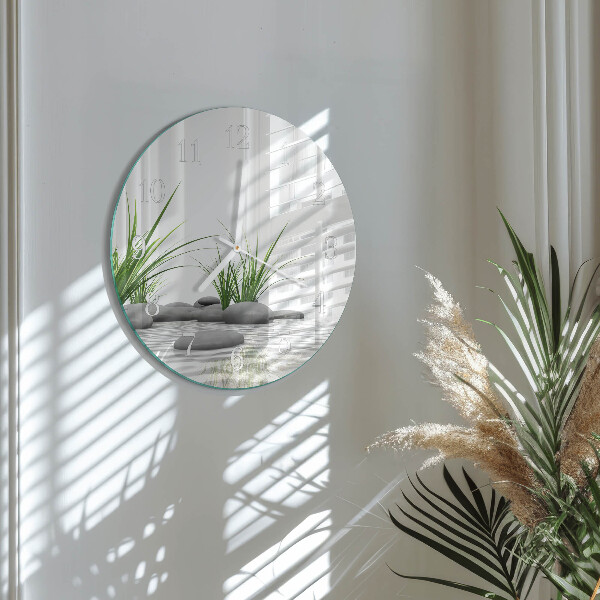 Round wall clock Stones
