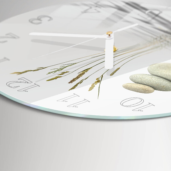 Round wall clock Stones