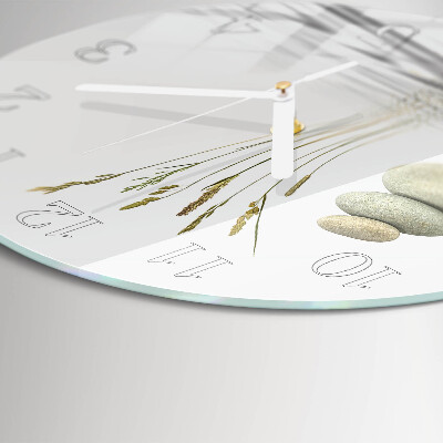 Round wall clock Stones