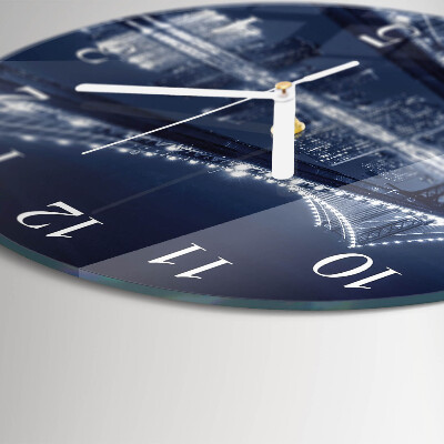 Round wall clock Bridge