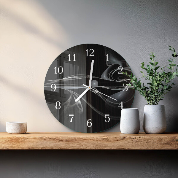 Round wall clock Abstraction