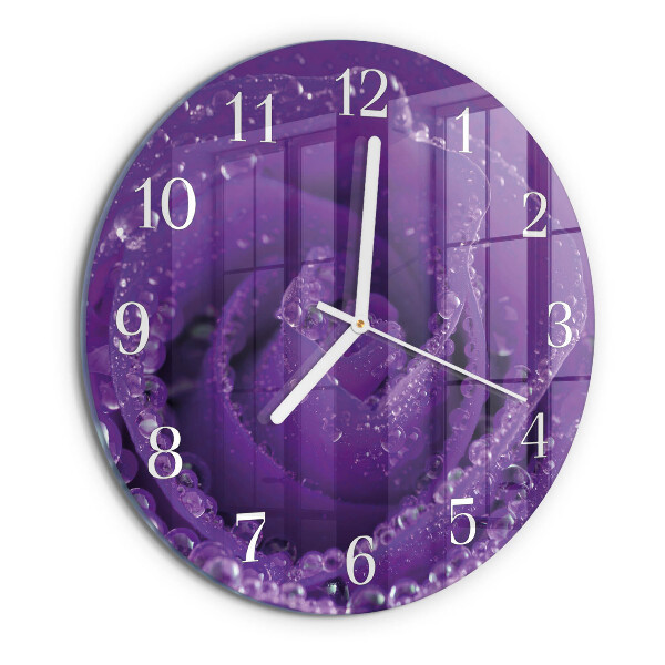 Round wall clock Rose