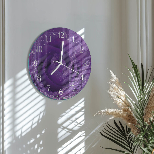 Round wall clock Rose