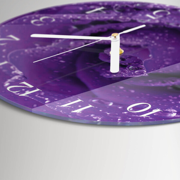 Round wall clock Rose