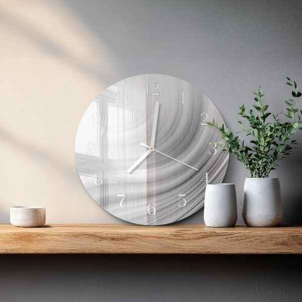 Round wall clock Abstraction