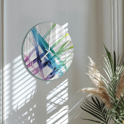 Round wall clock Abstraction