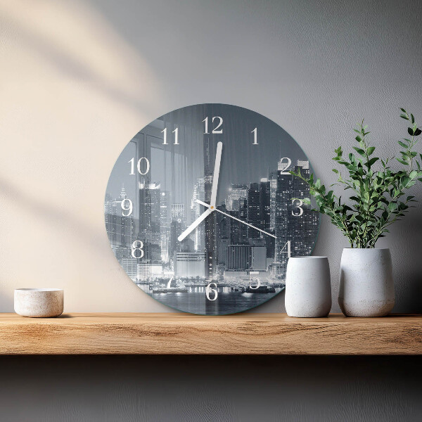 Round wall clock Horizon