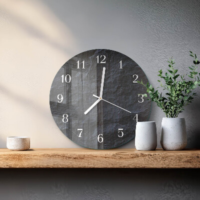 Round wall clock Background