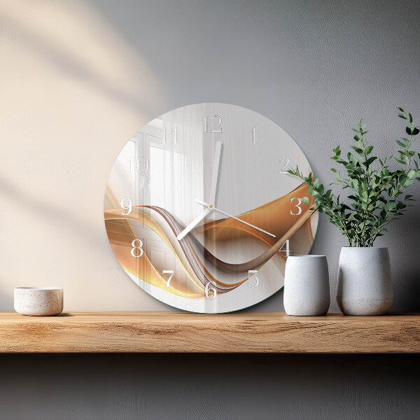 Round wall clock Abstraction