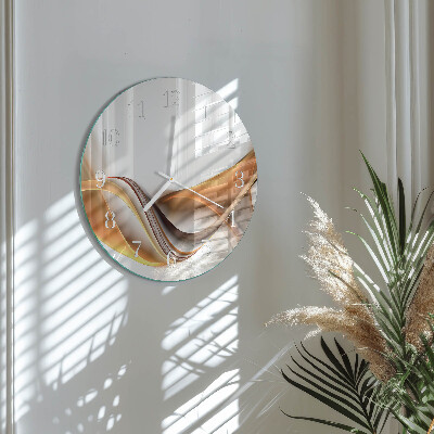 Round wall clock Abstraction