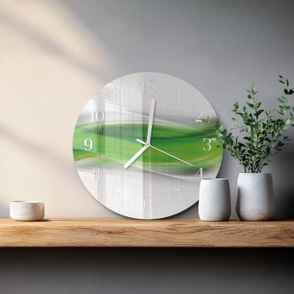 Round wall clock Abstraction