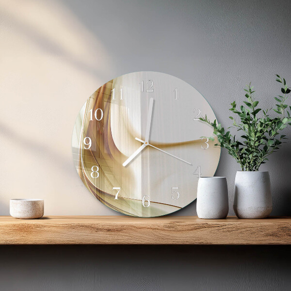 Round wall clock Abstraction