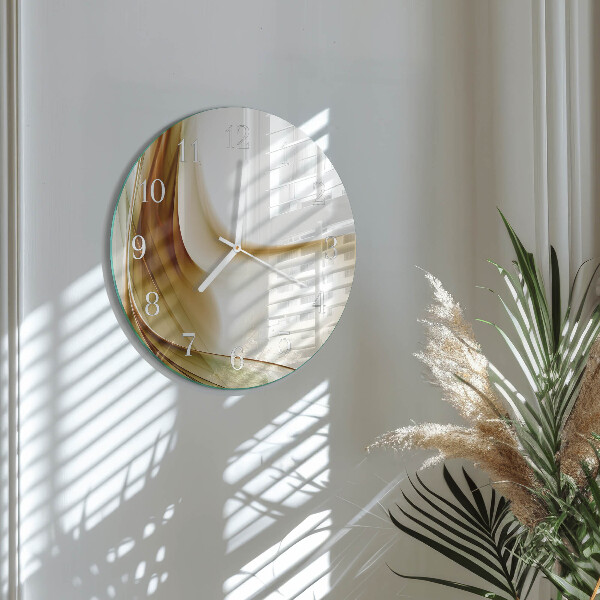 Round wall clock Abstraction