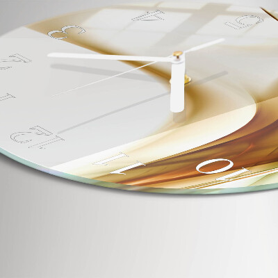 Round wall clock Abstraction