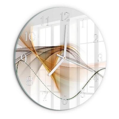 Round wall clock Abstraction