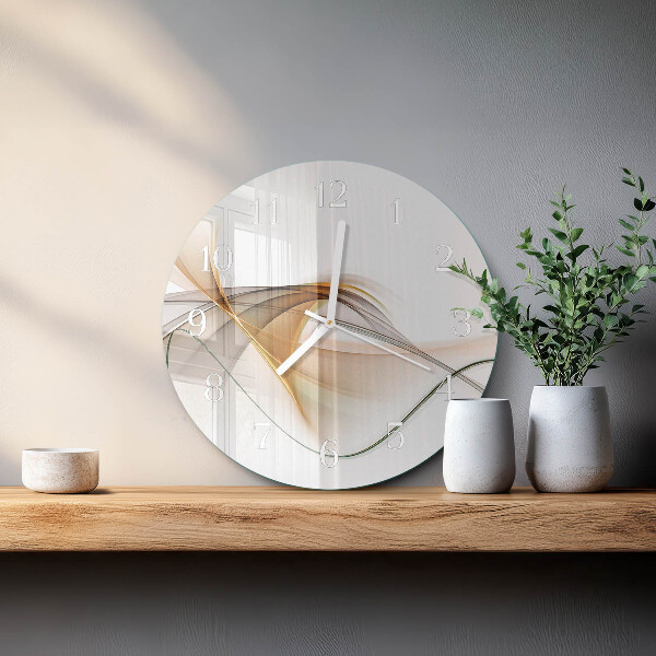 Round wall clock Abstraction