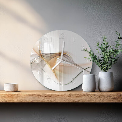 Round wall clock Abstraction