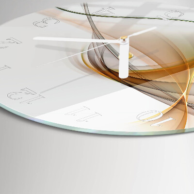 Round wall clock Abstraction