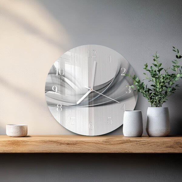 Round wall clock Abstraction