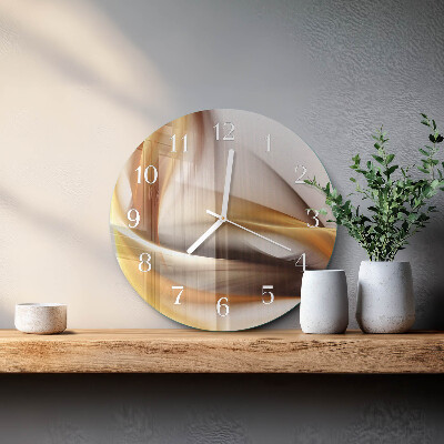 Round wall clock Abstraction
