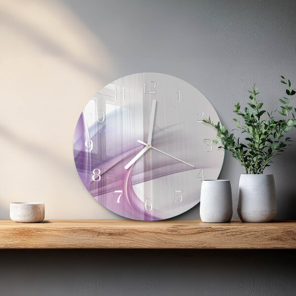 Round wall clock Abstraction