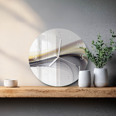 Round wall clock Abstraction