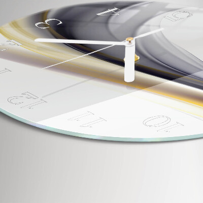 Round wall clock Abstraction