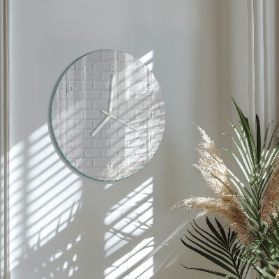 Round wall clock Brick
