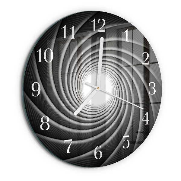 Round wall clock Vortex