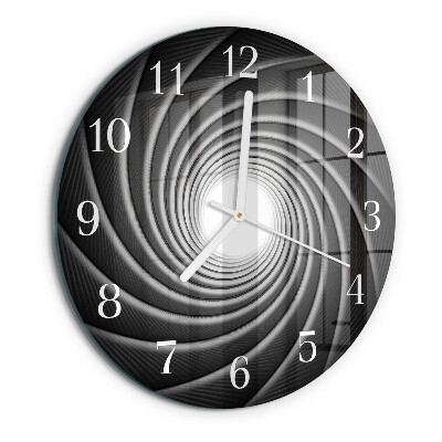Round wall clock Vortex