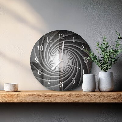 Round wall clock Vortex