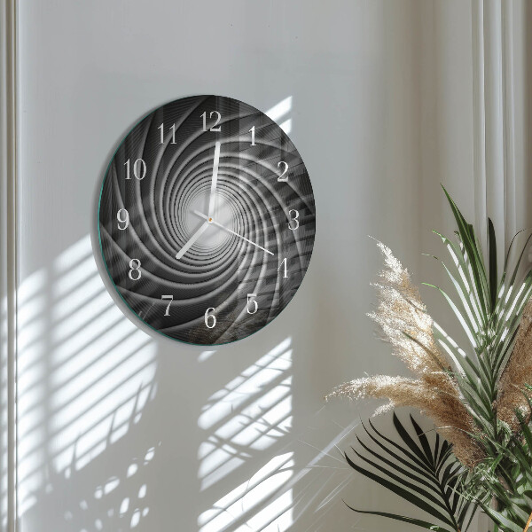Round wall clock Vortex