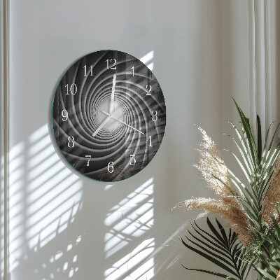 Round wall clock Vortex