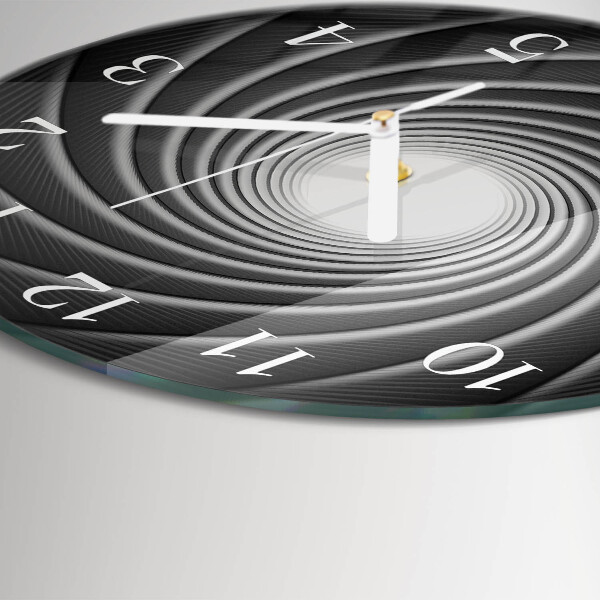 Round wall clock Vortex