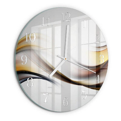 Round wall clock Abstraction