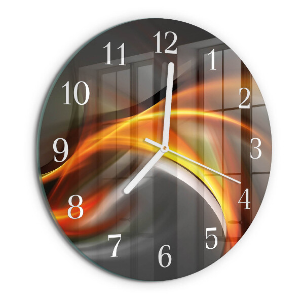 Round wall clock Abstraction