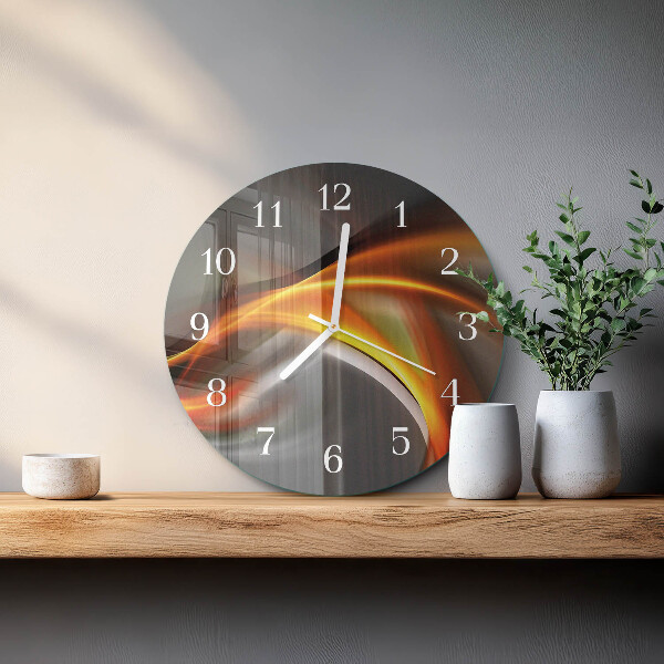 Round wall clock Abstraction