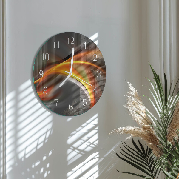 Round wall clock Abstraction