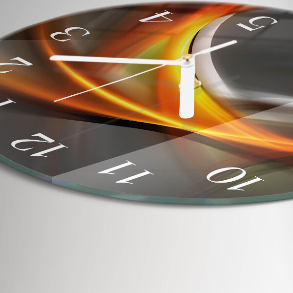 Round wall clock Abstraction