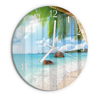 Round wall clock Island