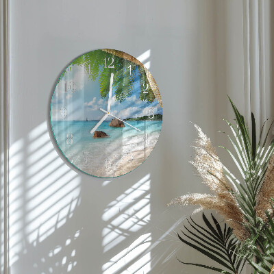 Round wall clock Island