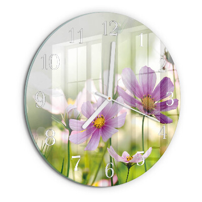 Round wall clock Meadow