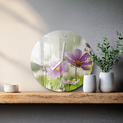 Round wall clock Meadow