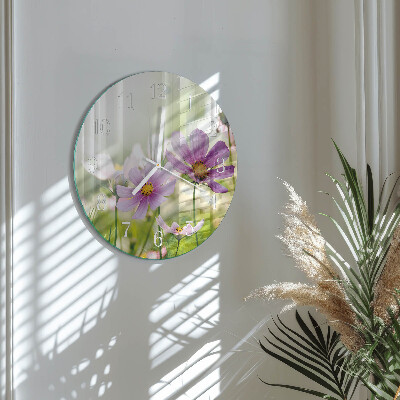 Round wall clock Meadow