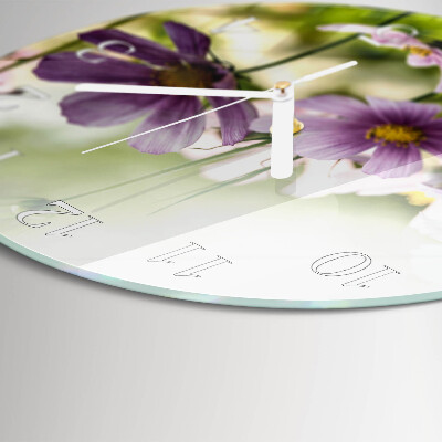 Round wall clock Meadow