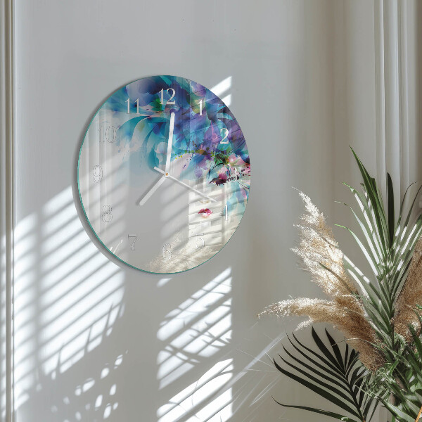 Round wall clock Abstraction