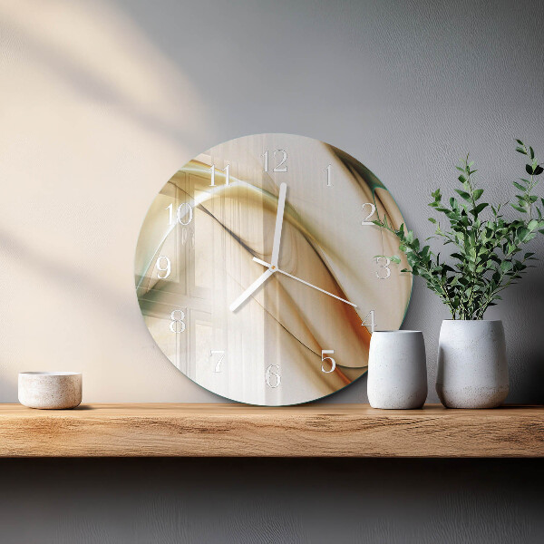 Round wall clock Abstraction
