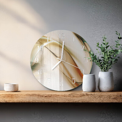 Round wall clock Abstraction